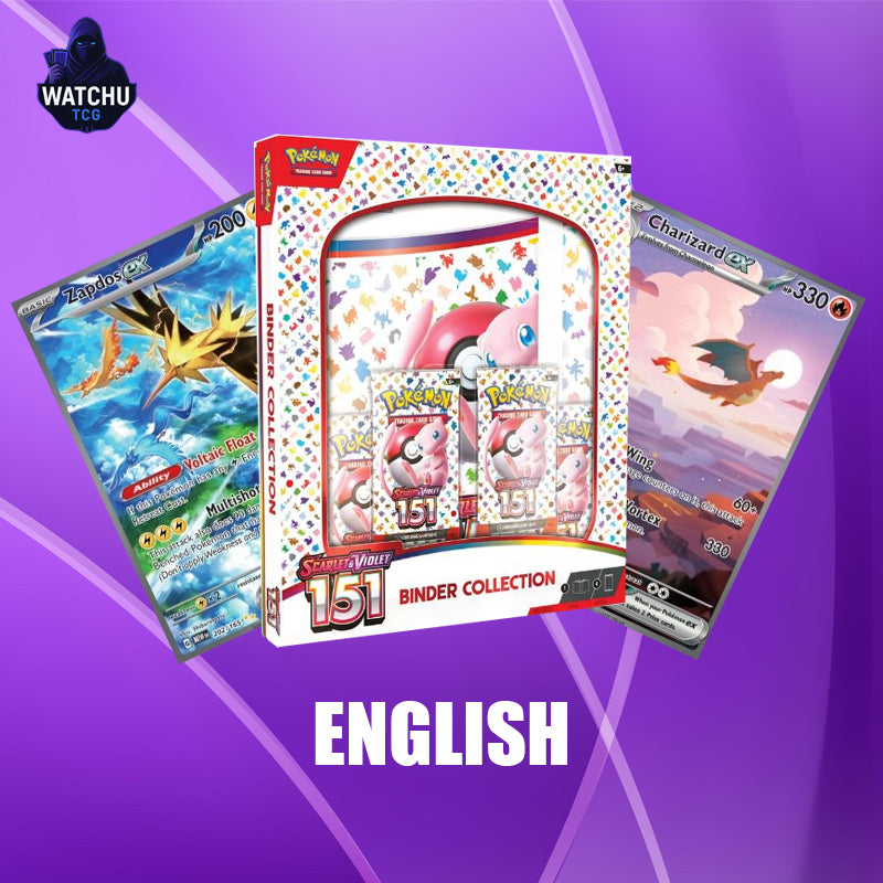 pokémon trading card game scarlet & violet 151 binder collection Pokémon TCG Scarlet & Violet 151 – Binder Collection (Inglés) – WatchuTCG