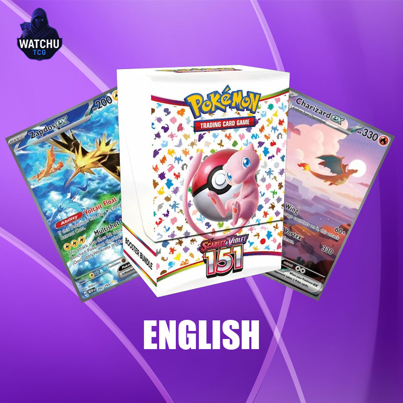 Pokémon 151 Booster Bundle Inglés – 6 Sobres Oficiales de la Colección 151