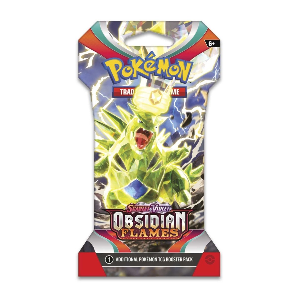 Pokémon OBF Obsidian Flames Sleeved Booster Pack – Sobre Individual Precintado (Inglés)