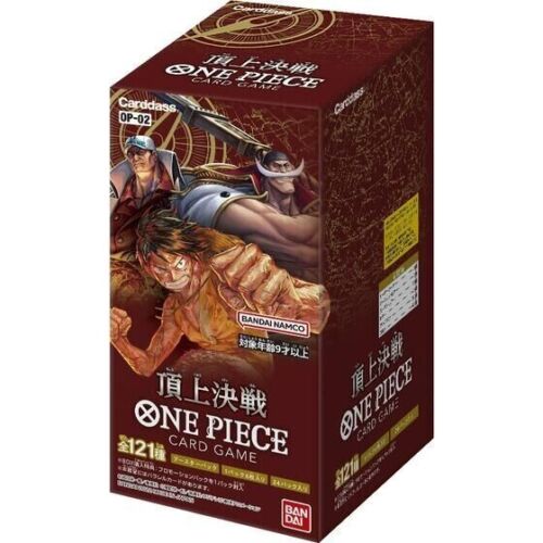 One Piece OP02 Paramount War Booster Box – 24 Sobres Sellados (Japonés)