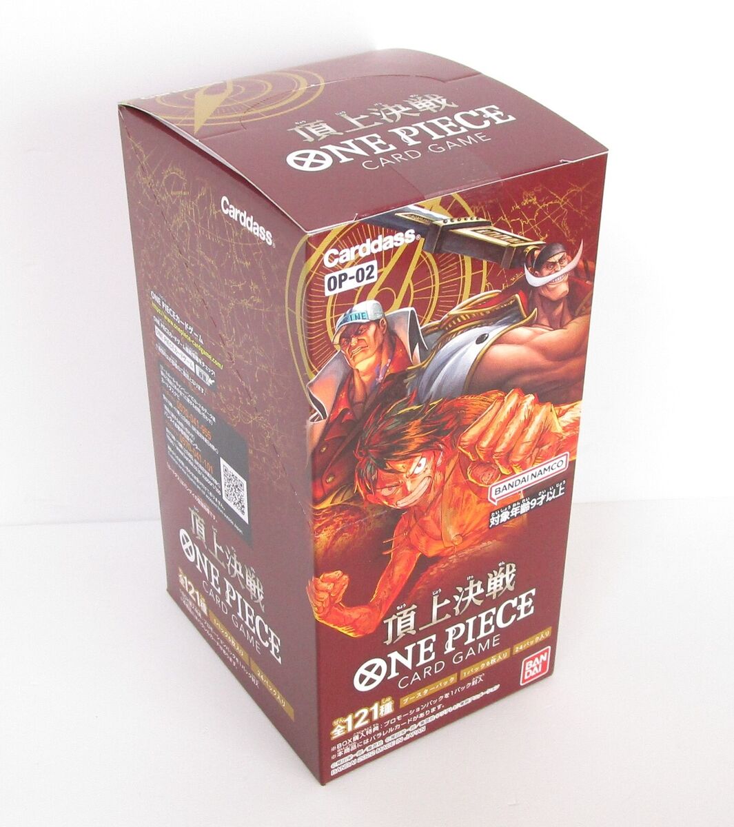 One Piece OP02 Paramount War Booster Box – 24 Sobres Sellados (Japonés)