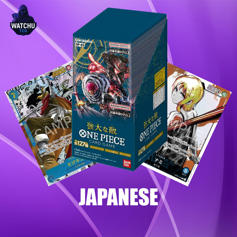 One Piece OP03 Pillars of Strength Booster Box – 24 Sobres Precintados –  WatchuTCG