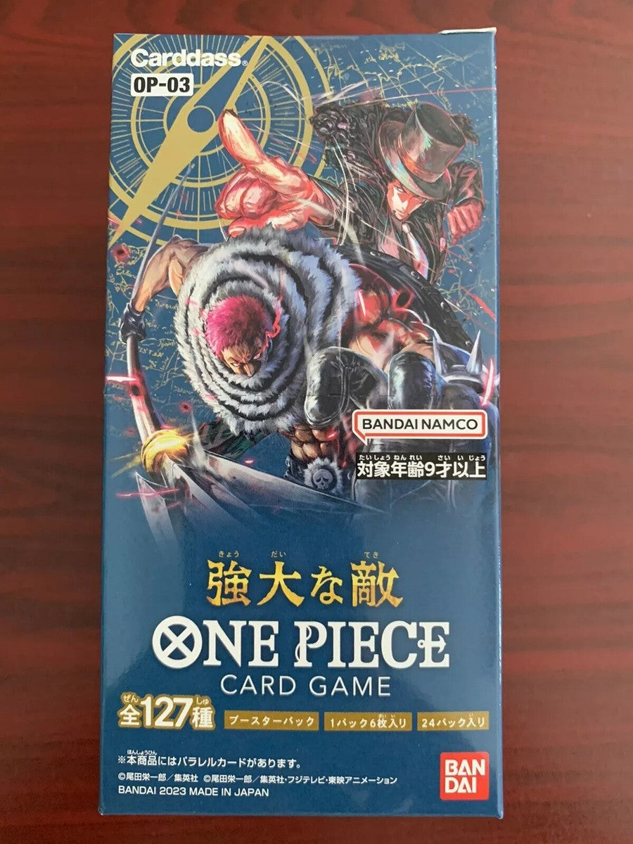 One Piece OP03 Pillars of Strength Booster Box – 24 Sobres Precintados (Japonés)