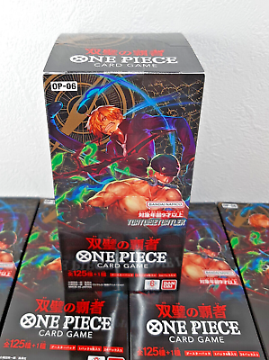 One Piece OP06 Wings of the Captain Booster Box – 24 Sobres Precintados (Japonés)