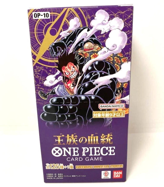 One Piece OP10 Royal Blood Booster Box – 24 Sobres Precintados (Japonés)