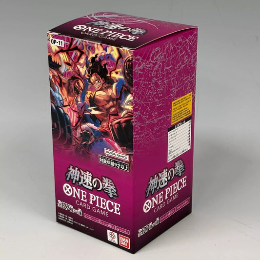One Piece OP11 A Fist of Divine Speed Booster Box – 24 Sobres Precintados (Japonés)