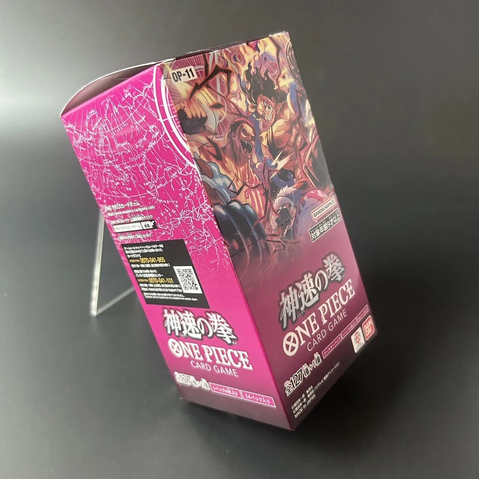 One Piece OP11 A Fist of Divine Speed Booster Box – 24 Sobres Precintados (Japonés)