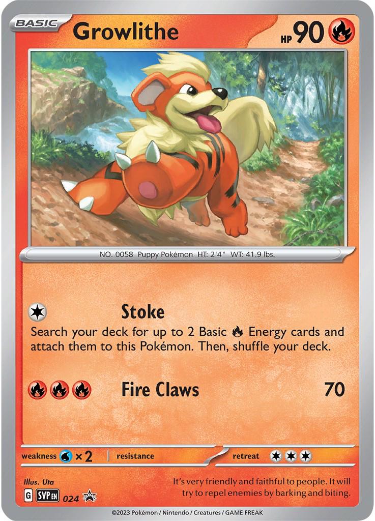 Pokémon PAL Paldea Evolved Growlithe 1-Pack Blister – Promo, Sobre y Moneda (Inglés)