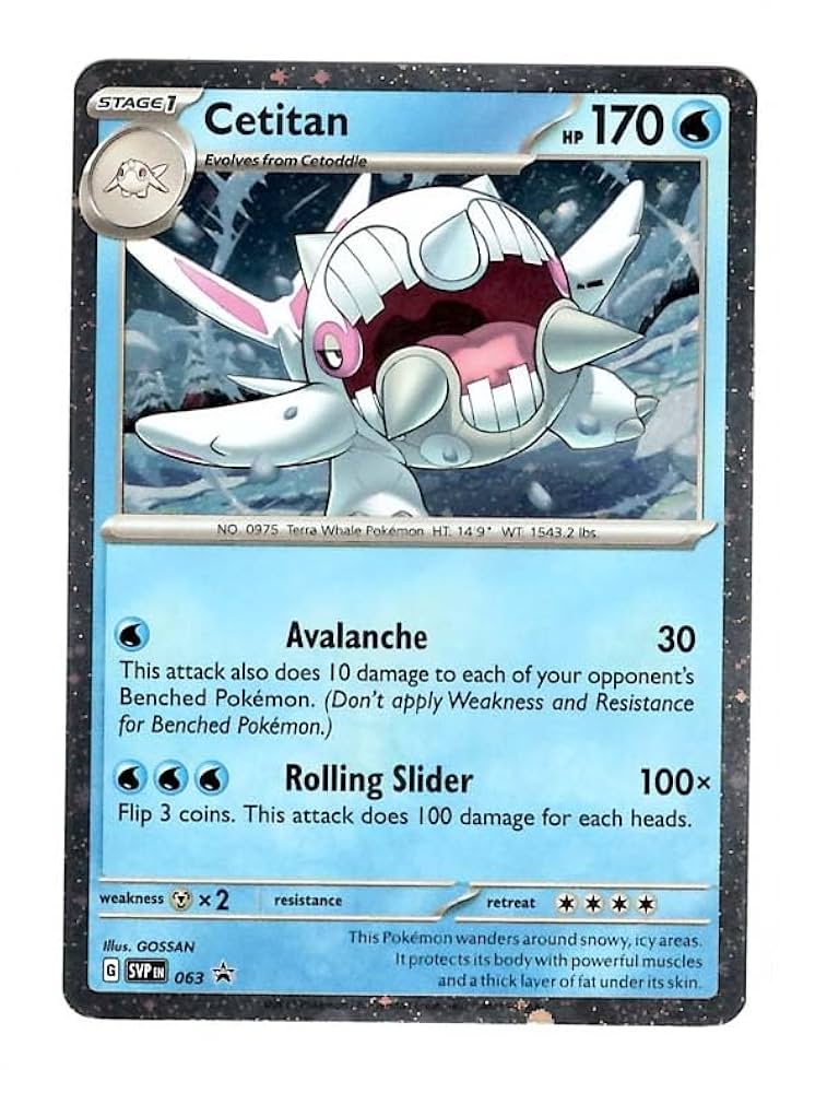 Pokémon PAR Paradox Rift Cetitan 3-Pack Blister – Promo y 3 Sobres (Inglés)