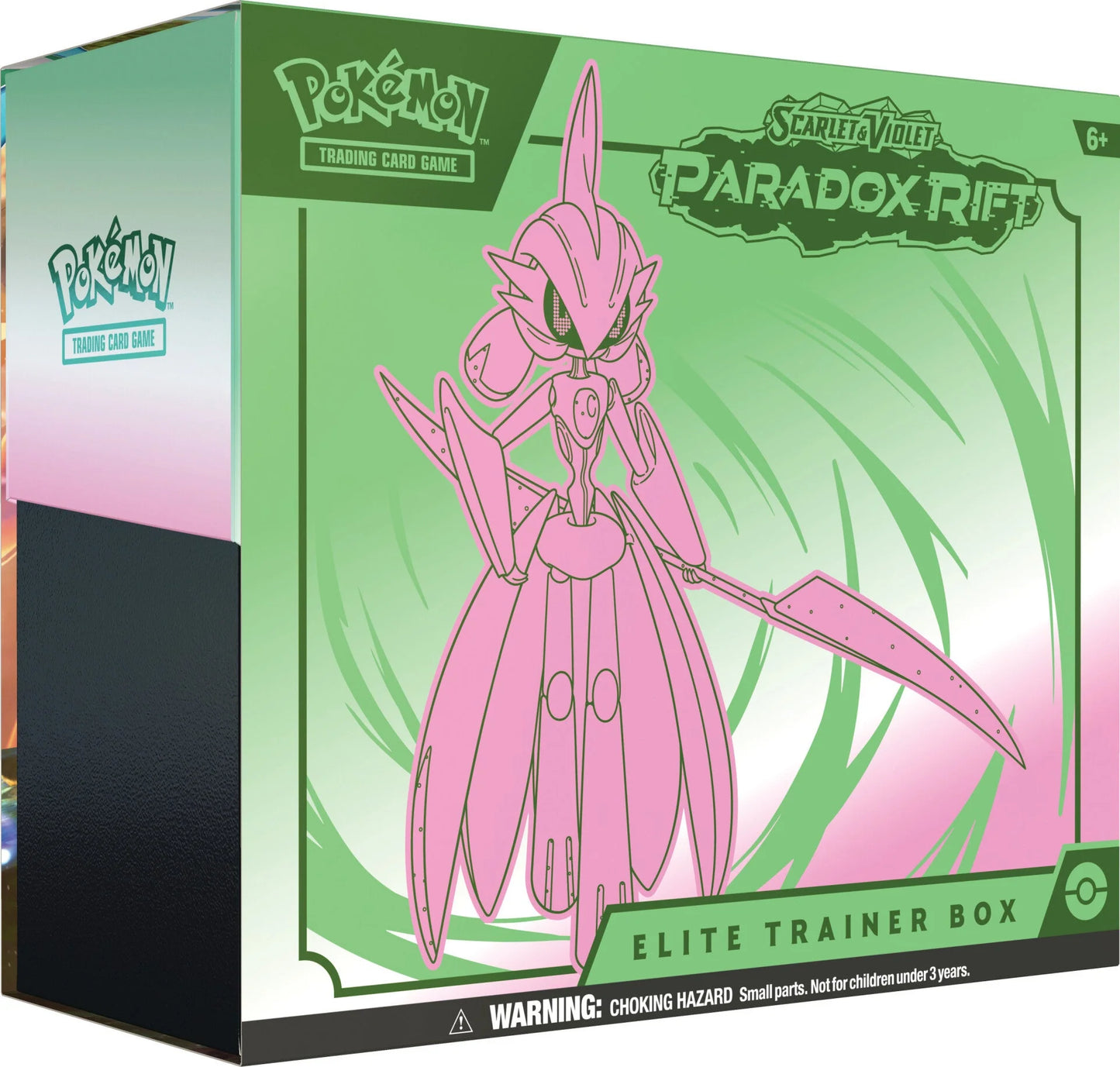 Pokémon PAR Paradox Rift Iron Valiant Elite Trainer Box – Promo, Sobres y Accesorios (Inglés)