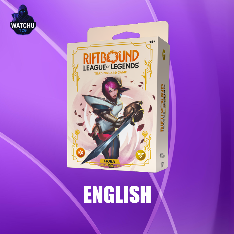 Riftbound: League of Legends TCG – Spiritforged Champion Deck Fiora – Inglés