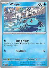 Pokémon SSP Surging Sparks Wooper 1-Pack Blister – Carta Promo + Moneda (Inglés)