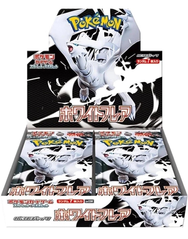 Pokémon White Flare SV11 Booster Box Japonés – 20 Sobres Oficiales de la Colección Scarlet & Violet