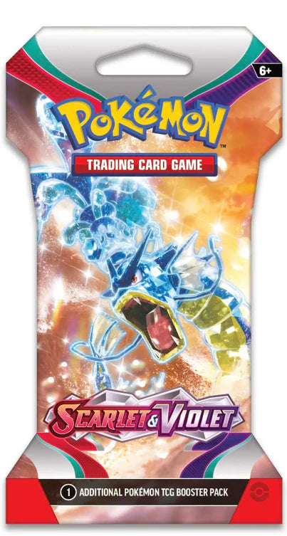 Pokémon SVI Scarlet & Violet Sleeved Booster Pack – 10 Cartas (Inglés)