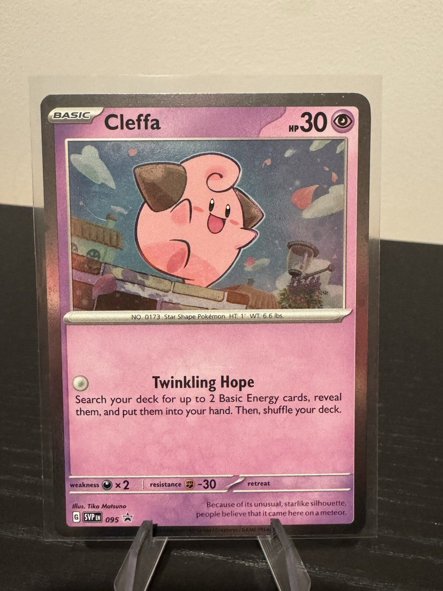 Pokémon Temporal Forces Blister 3 Sobres con Carta Promo Cleffa | Pack Especial Oficial Scarlet & Violet TCG
