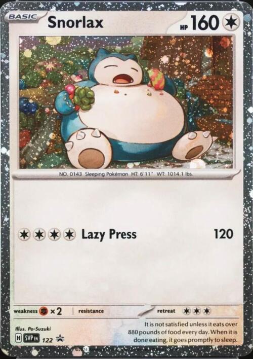 Blister 3-Pack Twilight Masquerade Snorlax Pokémon TCG en Inglés - Carta Promo Exclusiva y Sobres de Expansión