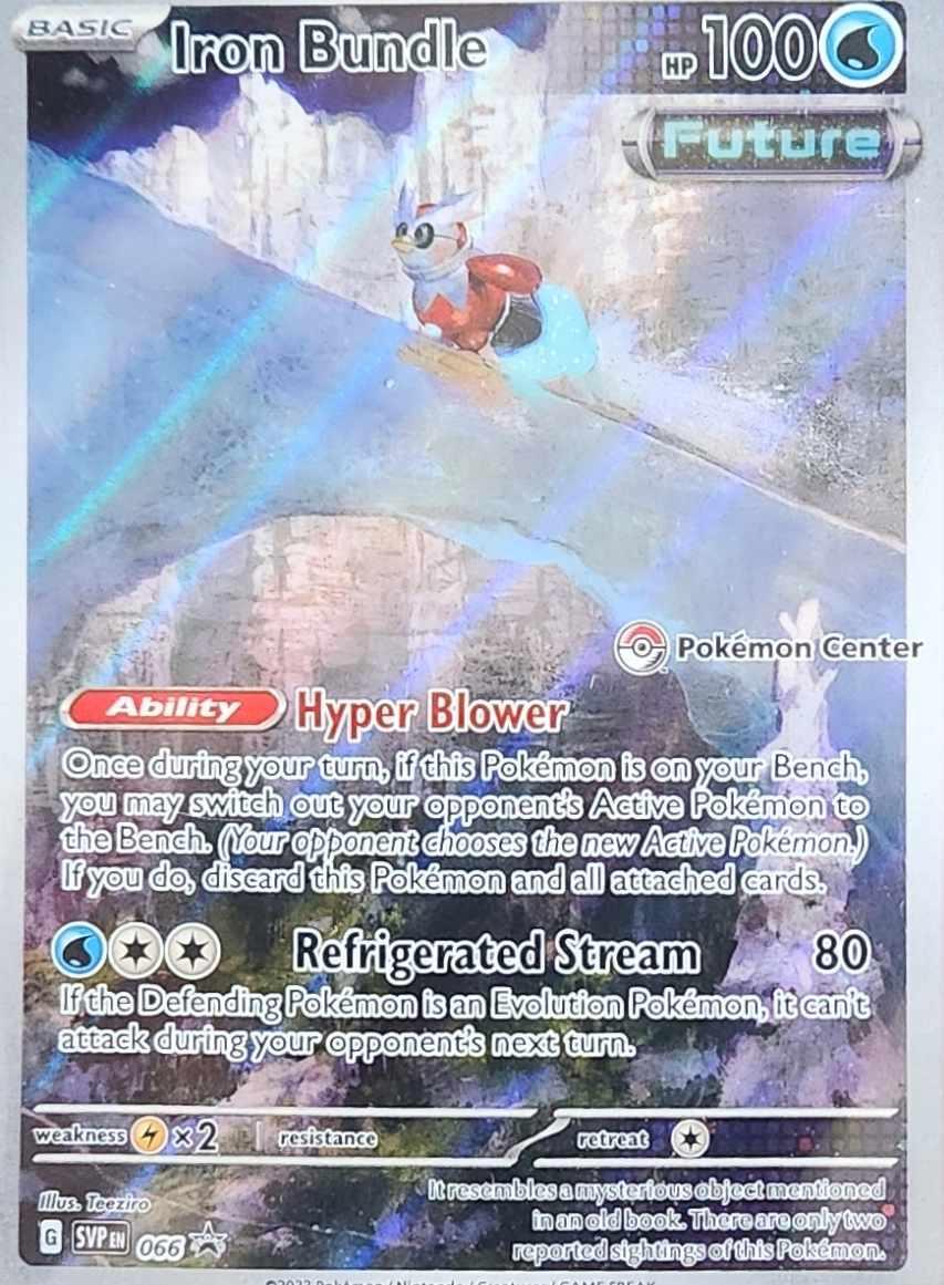 Pokémon PAR Paradox Rift Iron Valiant Elite Trainer Box – Promo, Sobres y Accesorios (Inglés)