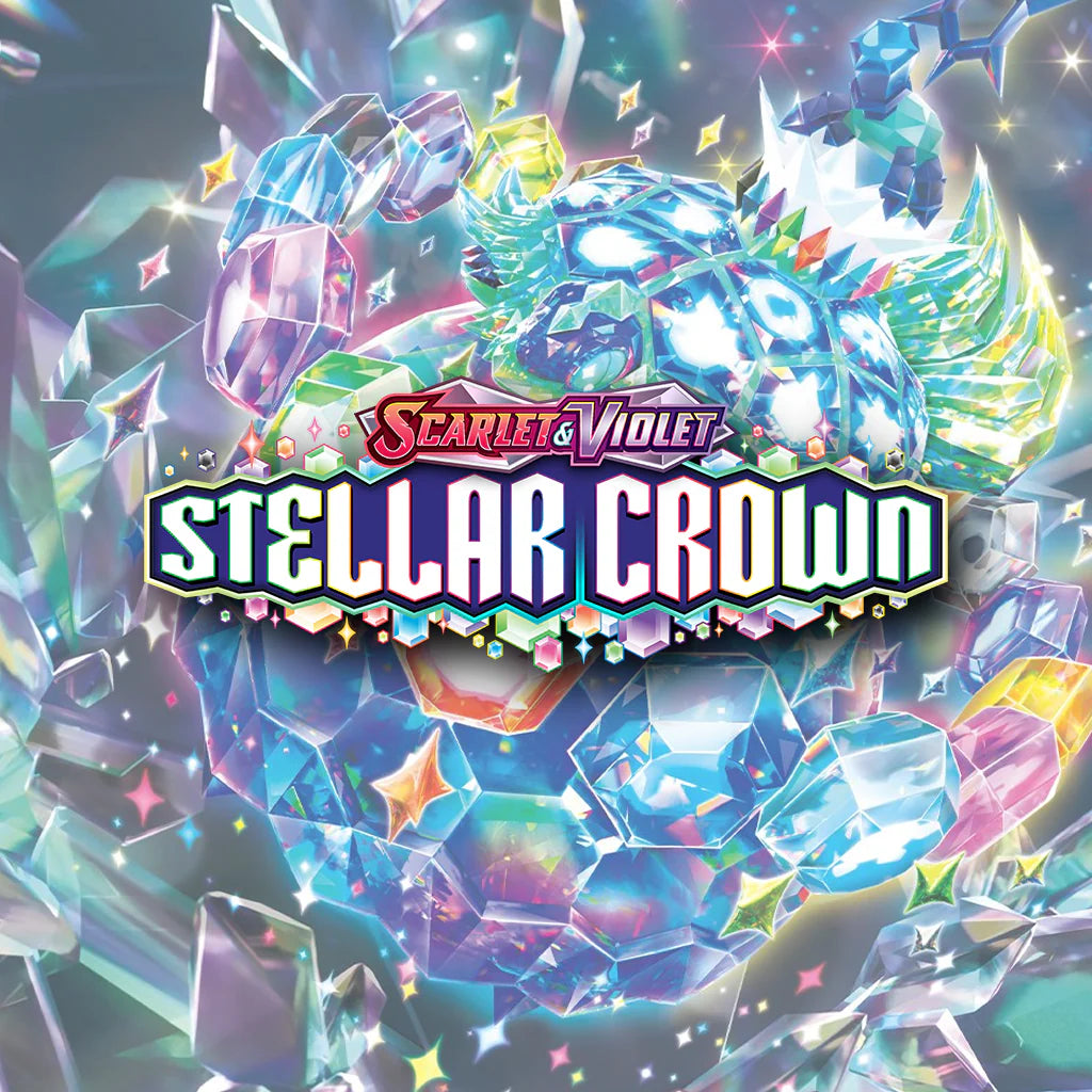 Pokémon Scarlet & Violet Stellar Crown Checklane Blister Horsea | Carta Promo Holo + Sobre Sellado + Moneda