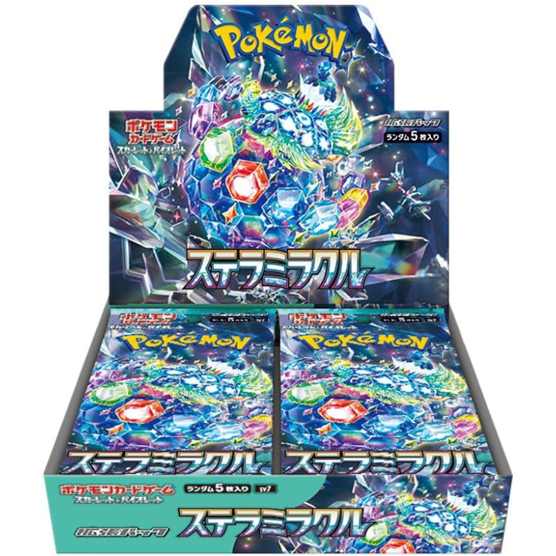 Pokémon Stellar Miracle Booster Box Japonés – 30 Sobres Scarlet & Violet SV7