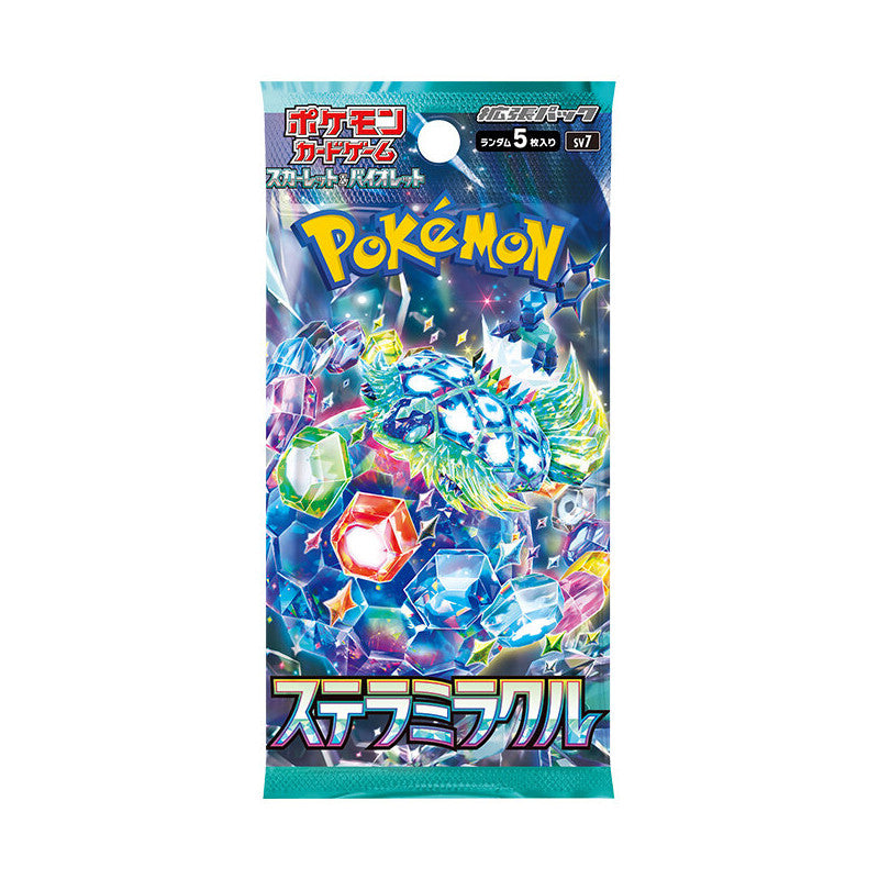 Pokémon Stellar Miracle Booster Box Japonés – 30 Sobres Scarlet & Violet SV7