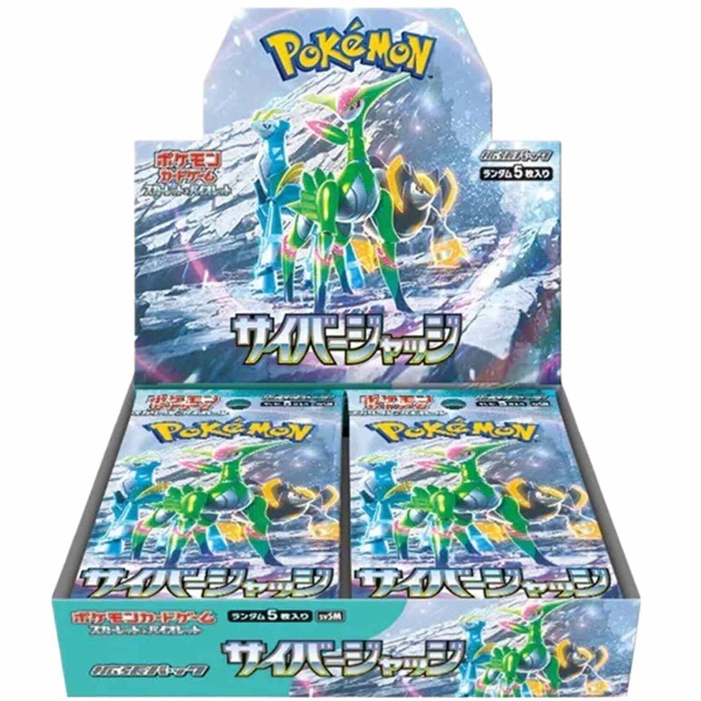 Pokémon Cyber Judge SV5M Booster Box Japonés – 30 Sobres Oficiales de la Colección Scarlet & Violet