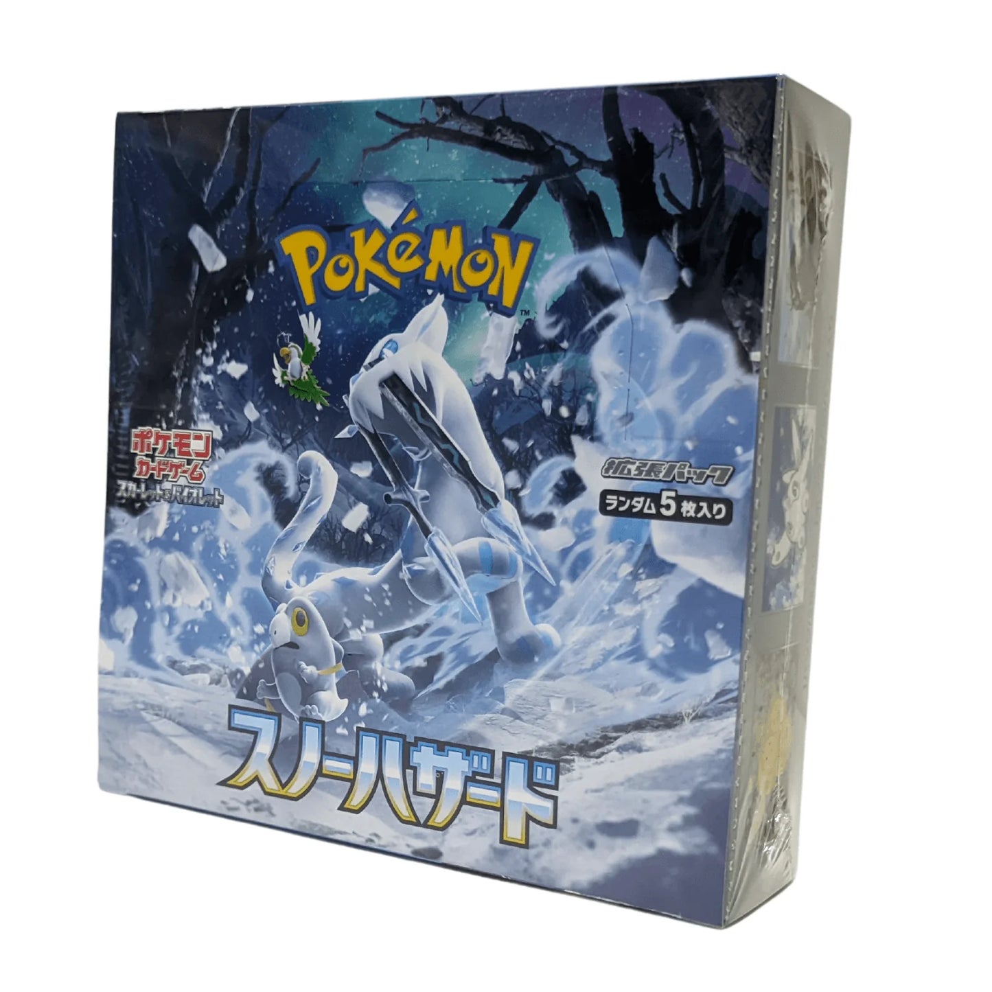Pokémon Snow Hazard SV2P Booster Box Japonés – 30 Sobres Oficiales de la Expansión Scarlet & Violet