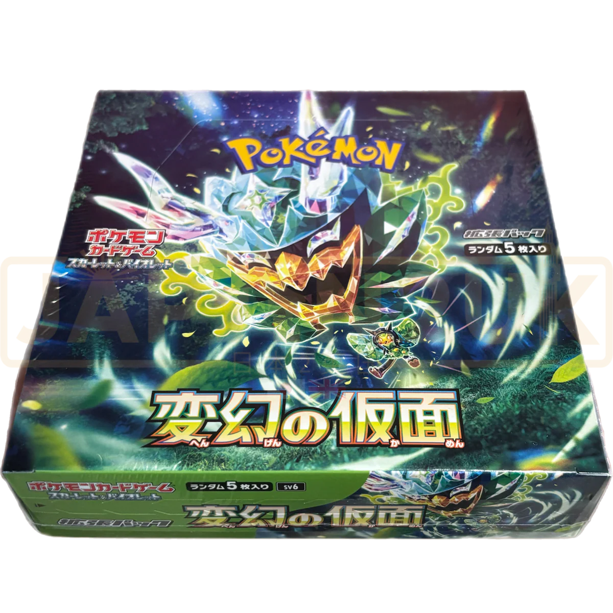 Pokémon Mask of Change SV6 Booster Box Japonés – 30 Sobres Oficiales de la Serie Scarlet & Violet
