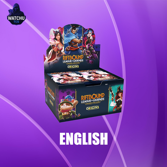 Riftbound League of Legends TCG: Origins Booster Box – 24 Sobres (Inglés)