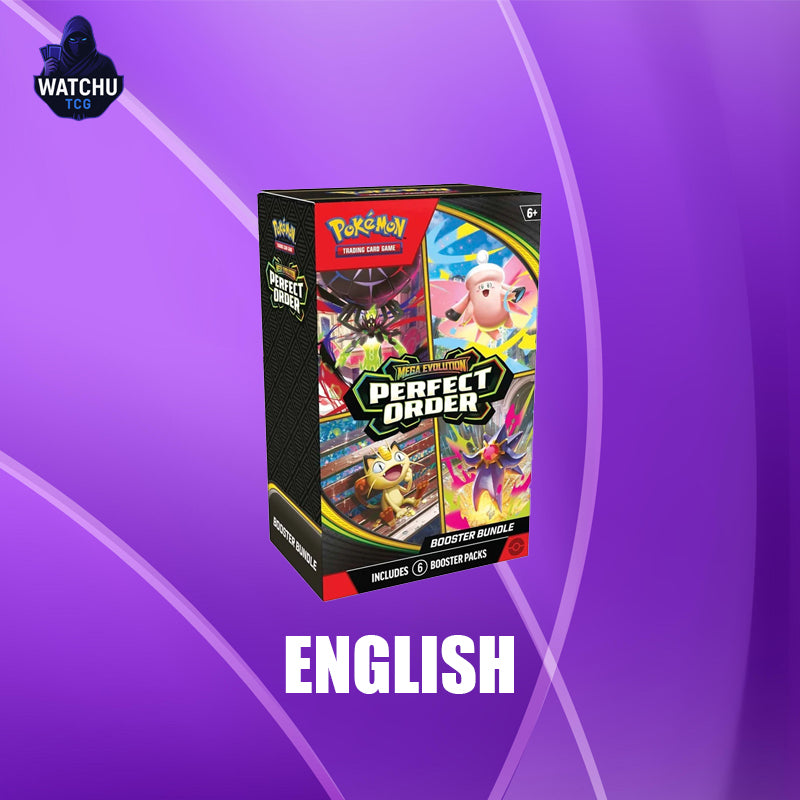 Pokémon Perfect Order Booster Bundle Inglés – 6 Sobres Oficiales Pokémon TCG