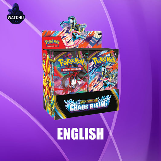 Pokémon TCG Mega Evolution Chaos Rising Booster Box Inglés