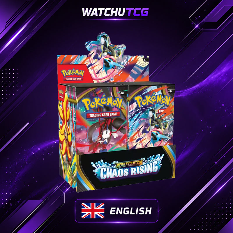 Pokémon TCG Mega Evolution Chaos Rising Booster Box Inglés