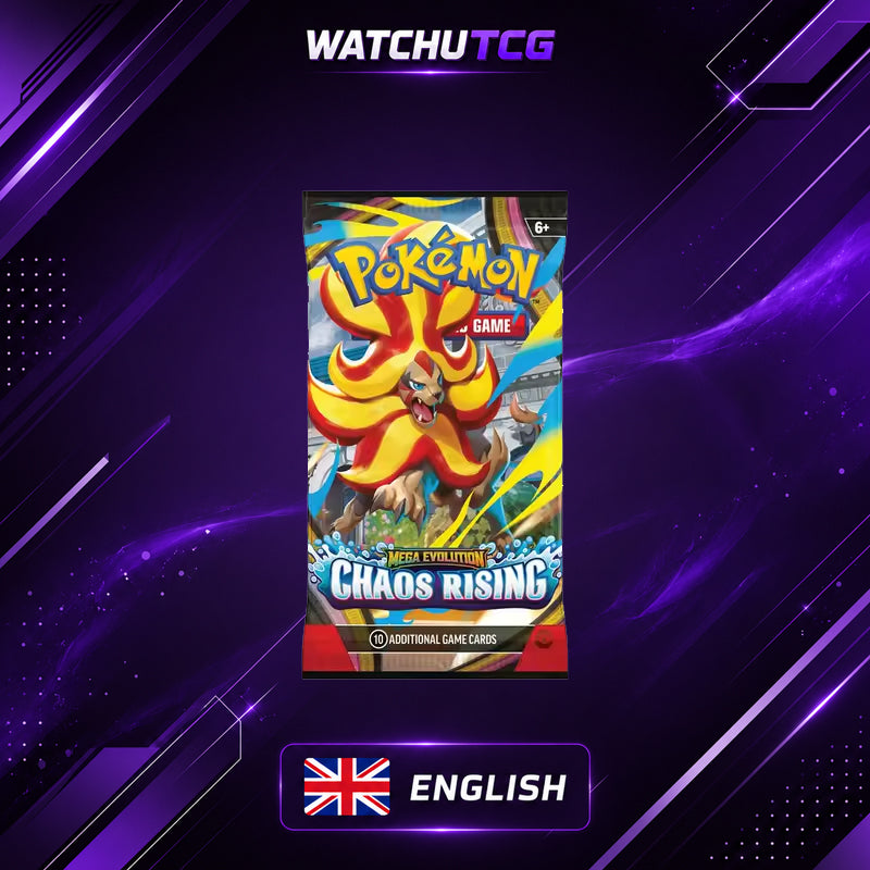 Pokémon TCG Mega Evolution Chaos Rising Booster Box Inglés