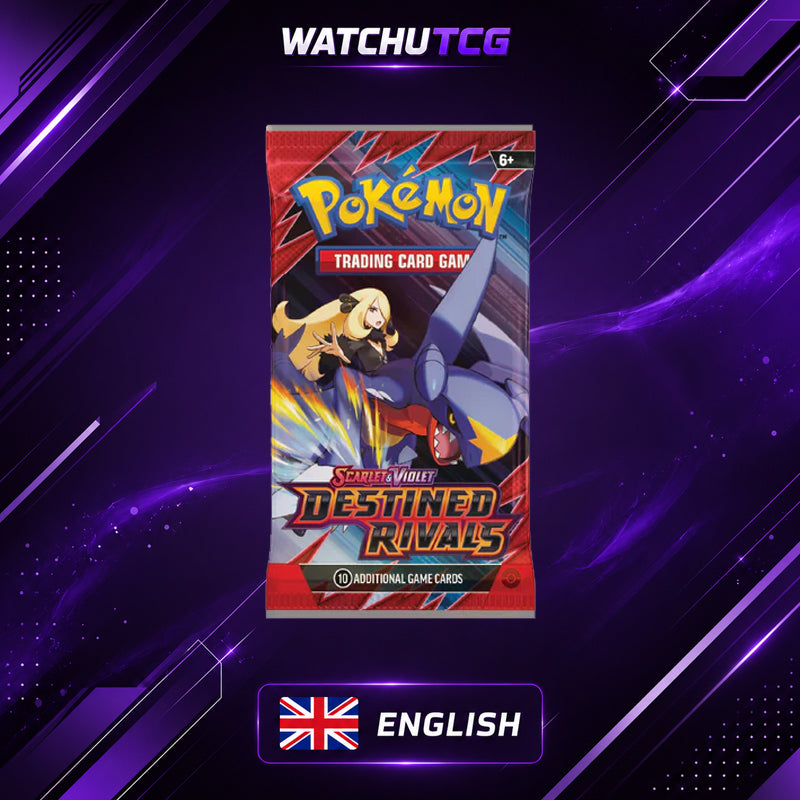 Pokémon Destined Rivals Booster Bundle Inglés – 6 Sobres Oficiales