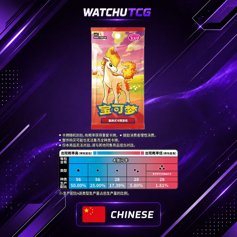 Pokémon TCG Gem Pack Vol. 4 Booster Box Chino Simplificado CBB4C