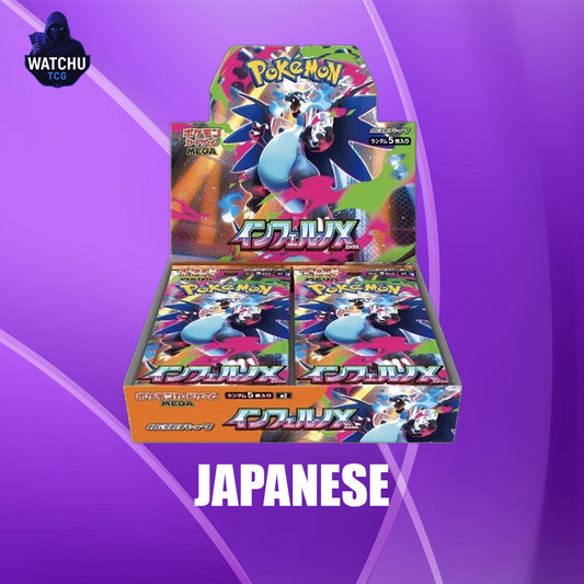 Pokémon Mega Inferno X M2 Booster Box Japonés – 30 Sobres Oficiales de la Era Mega Evolución