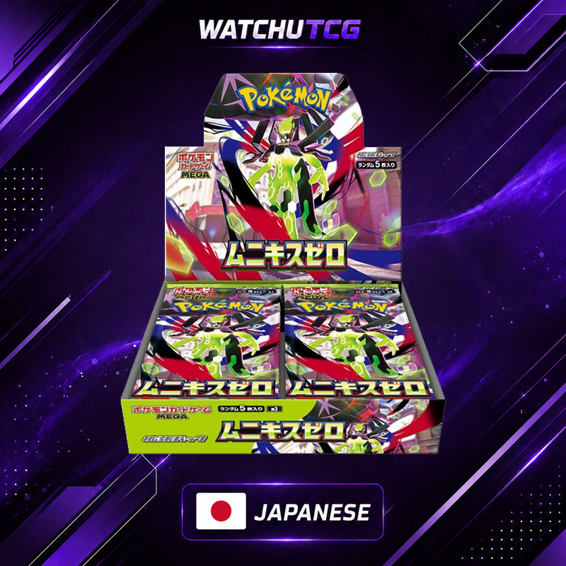 Pokémon Nihil Zero Booster Box Japonés – 30 Sobres Oficiales de la Serie Megaevolución