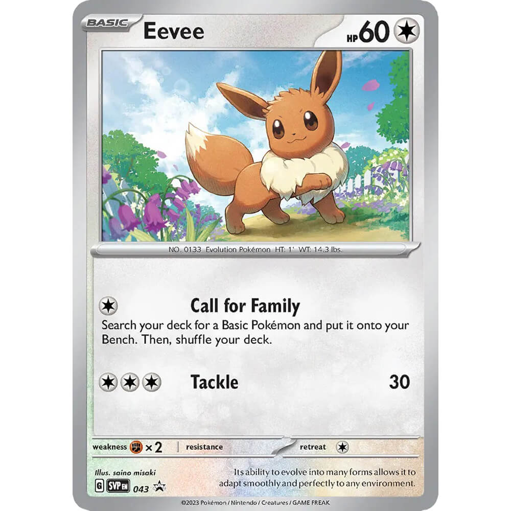 Pokémon OBF Obsidian Flames Eevee 3‑Pack Blister – 1 Promo + 3 Sobres (Inglés)