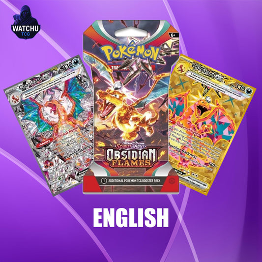 Pokémon OBF Obsidian Flames Sleeved Booster Pack – Sobre Individual Precintado (Inglés)