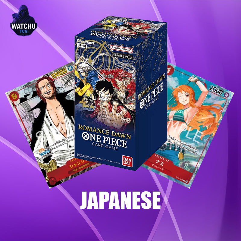 One Piece OP01 Romance Dawn Booster Box – 24 Sobres Sellados (Japonés)