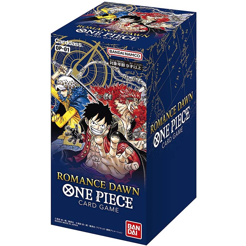 One Piece OP01 Romance Dawn Booster Box – 24 Sobres Sellados (Japonés)