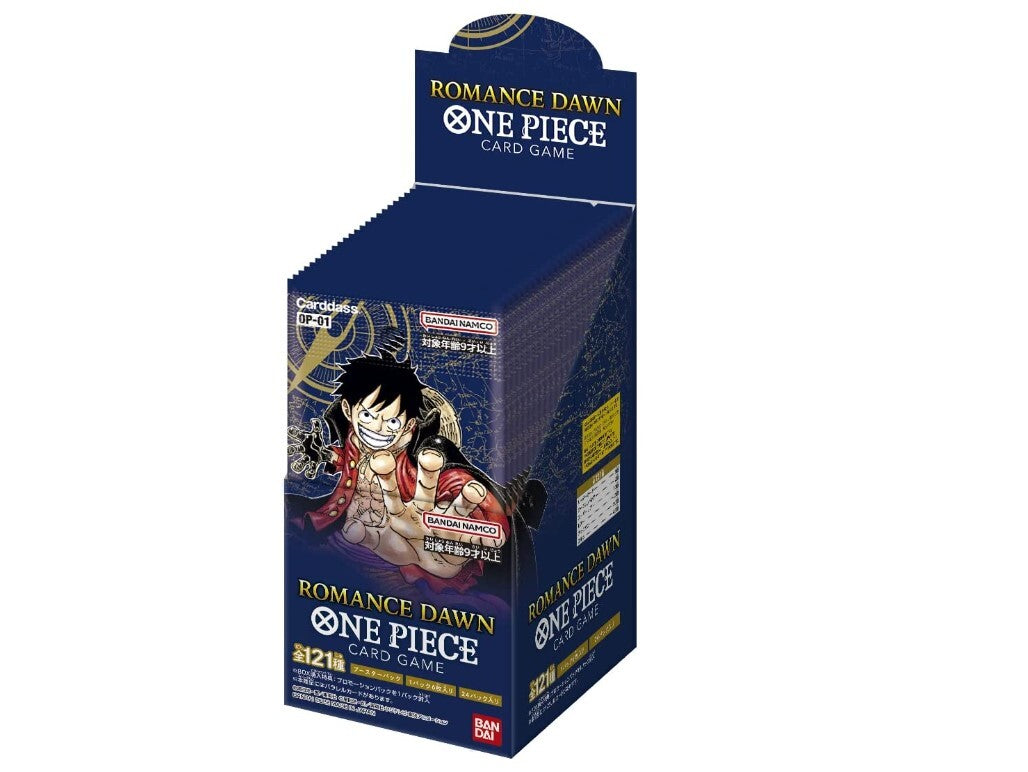 One Piece OP01 Romance Dawn Booster Box – 24 Sobres Sellados (Japonés)