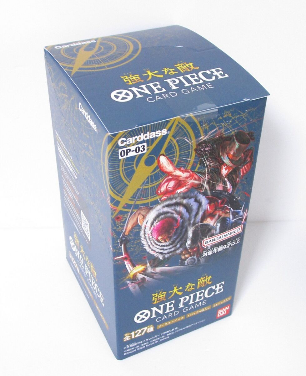 One Piece OP03 Pillars of Strength Booster Box – 24 Sobres Precintados (Japonés)