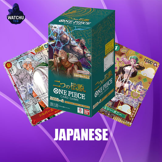 One Piece OP08 Two Legends Booster Box – 24 Sobres Precintados (Japonés)