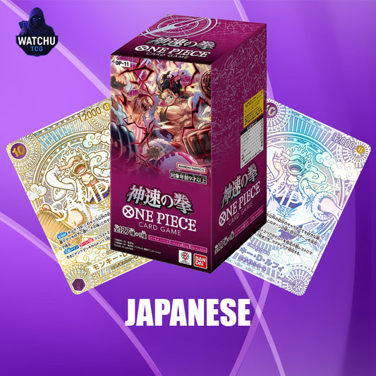 One Piece OP11 A Fist of Divine Speed Booster Box – 24 Sobres Precintados (Japonés)