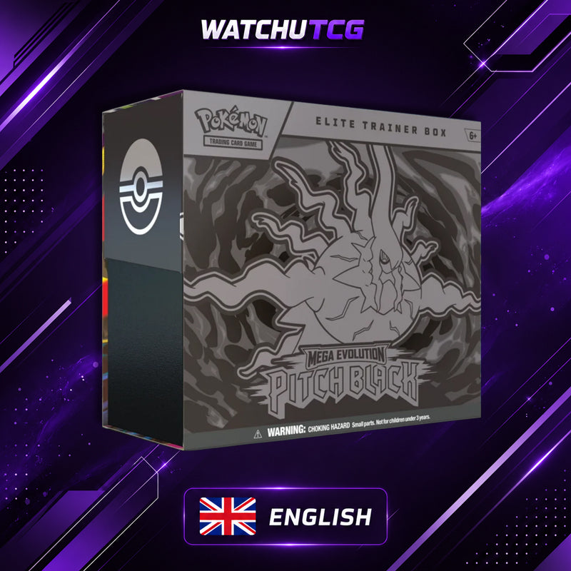 Pokémon TCG Mega Evolution Pitch Black Elite Trainer Box Inglés