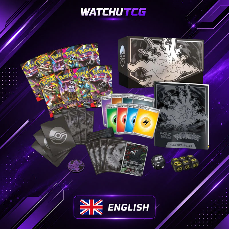 Pokémon TCG Mega Evolution Pitch Black Elite Trainer Box Inglés