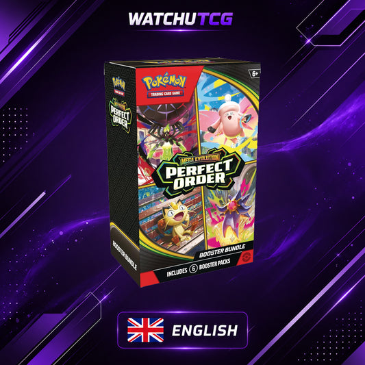 Pokémon Perfect Order Booster Bundle Inglés – 6 Sobres Oficiales Pokémon TCG