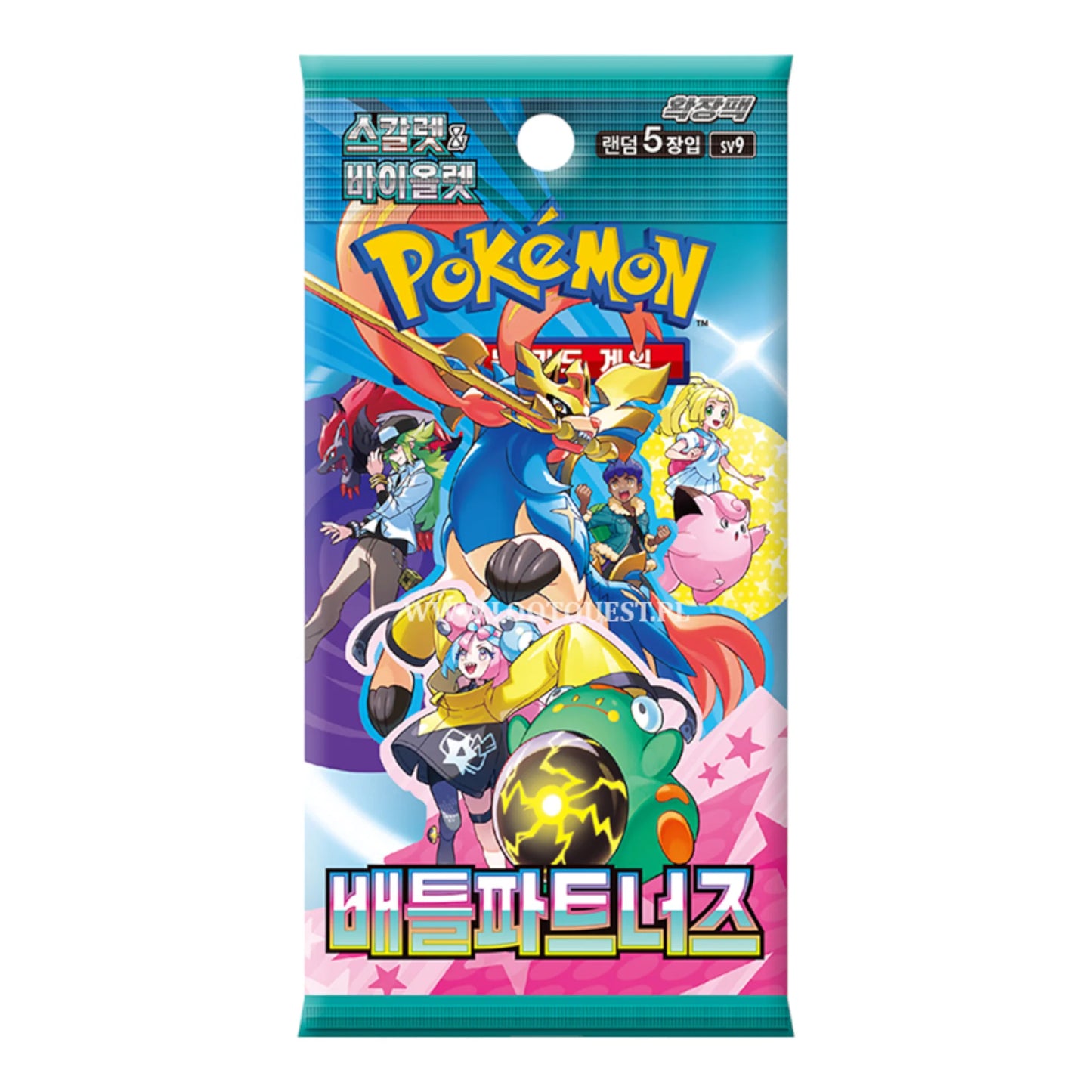 Pokémon Battle Partners Booster Box Japonés – 30 Sobres Oficiales Scarlet & Violet SV9