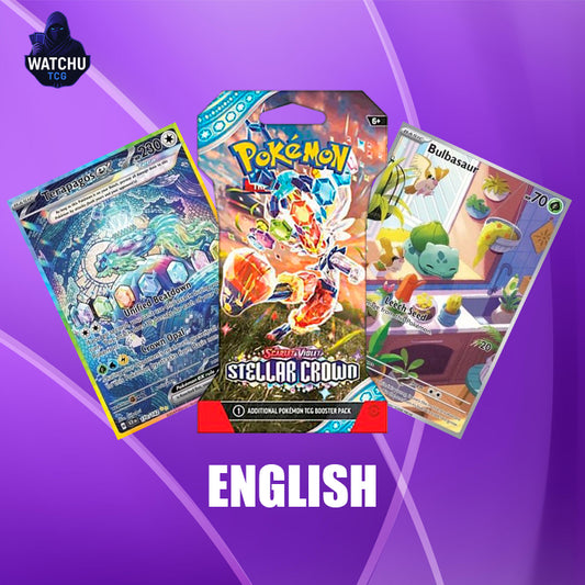 Pokémon SCR Stellar Crown Sleeved Booster Pack – Sobre Individual Precintado (Inglés)