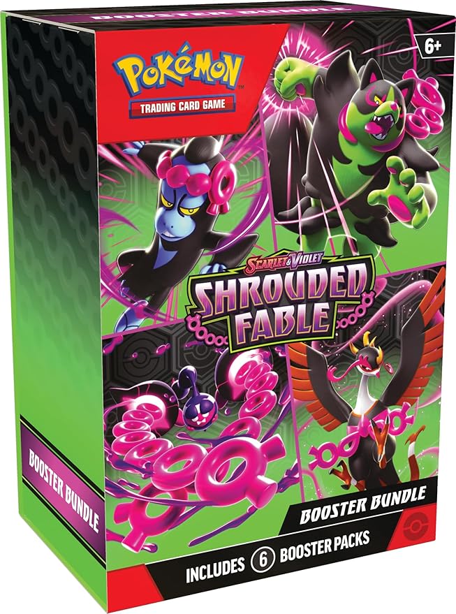 Pokémon SFA Shrouded Fable Booster Bundle – 6 Sobres (Inglés)